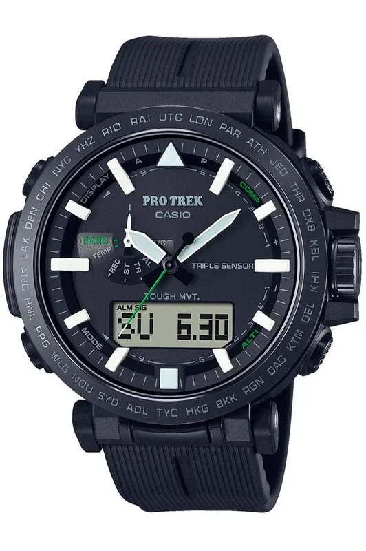 Reloj de pulsera CASIO Pro-Trek – PRW-6621Y-1ER correa color: Negro Dial Negro Hombre