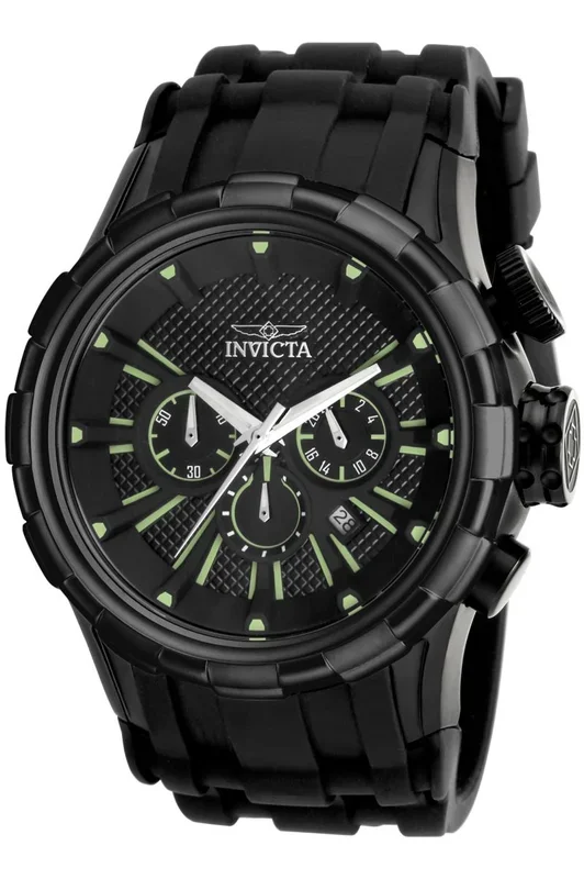 Reloj de pulsera Invicta Invicta I-Force – 16974 correa color: Negro Dial Metal Negro Hombre