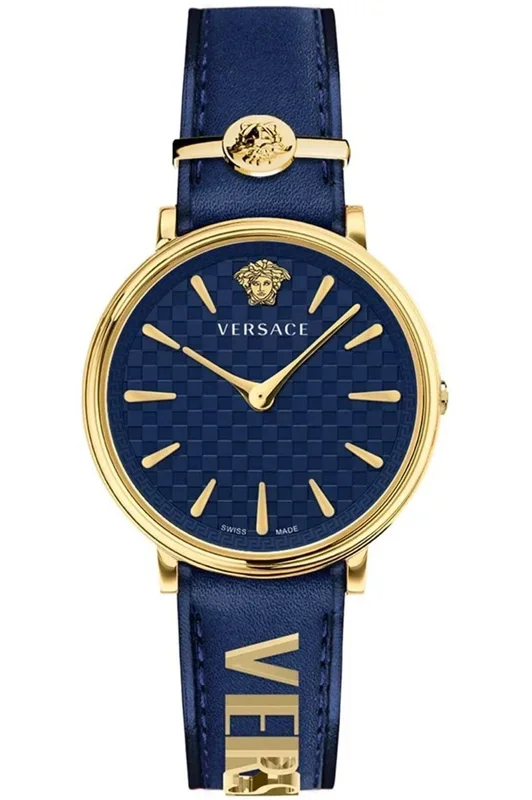 Reloj de pulsera Versace – VE8104522 correa color: Azul Dial Azul Mujer