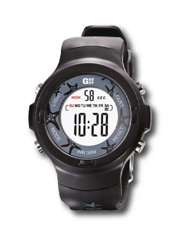 Reloj gbody lcd cadete red aro int. diseño c/est w