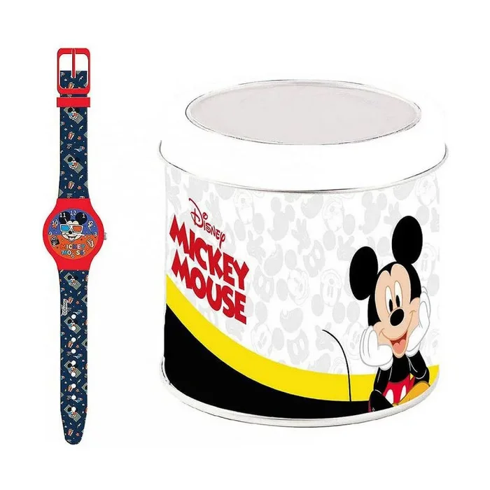 Reloj Infantil Cartoon MICKEY MOUSE – TIN BOX ***SPECIAL OFFER*** (Ø 32 mm)