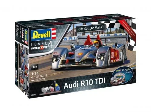 Revell Gift Set Audi R10 TDI Le Mans parte y accesorio de modelo a escala