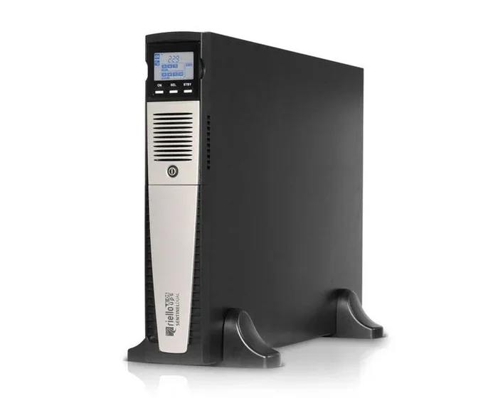 Riello Sentinel Dual sistema de alimentación ininterrumpida (UPS) 1 kVA 900 W 8 salidas AC
