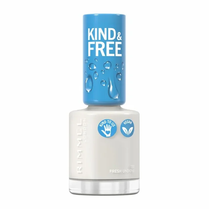 Rimmel Kind & Free Laca de Uñas, Tono 151 Fresh Undone, 8 ml