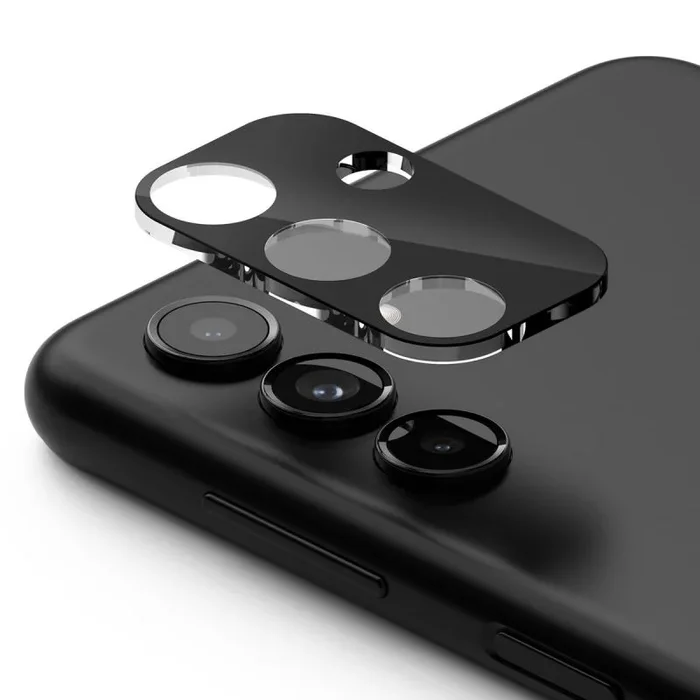 Ringke Galaxy A13 5G Camera Protector Full Cover Glass Package (3 PCS) Black