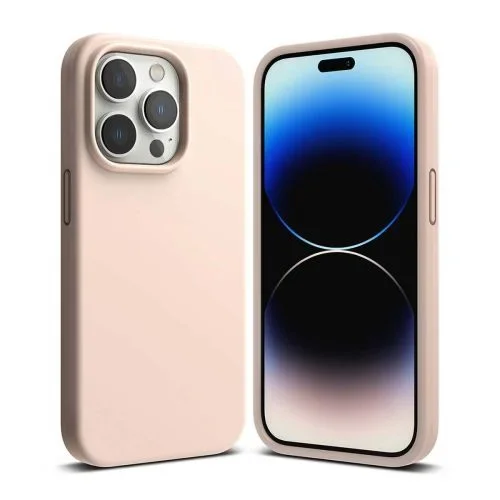 Ringke Silicone iPhone 14 Pro Sable Rose
