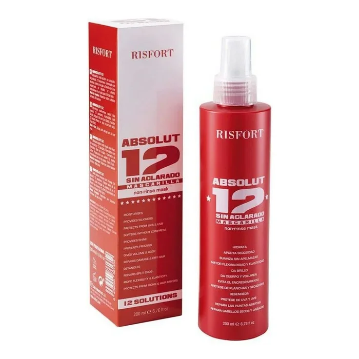 RISFORT, Negro, Absolut 12 Mascarilla 200 ml (Sa)