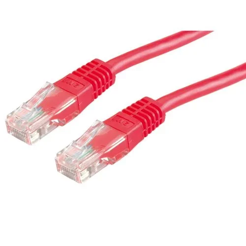 ROLINE 21.15.0521 cable de red Rojo 0,5 m Cat5e U/UTP (UTP)