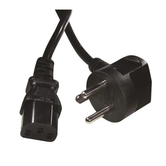 ROLINE 30.07.9133 cable de transmisión Negro 2 m Enchufe tipo K C13 acoplador