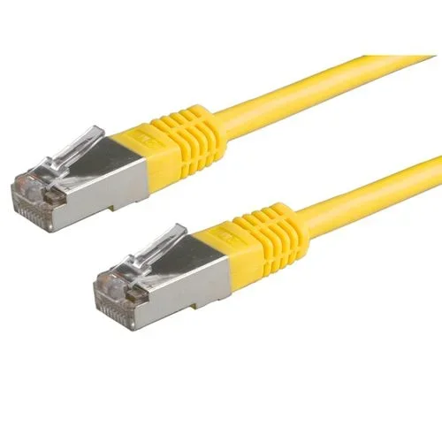 ROLINE FTP Cat.5e 15m cable de red Amarillo Cat5e F/UTP (FTP)