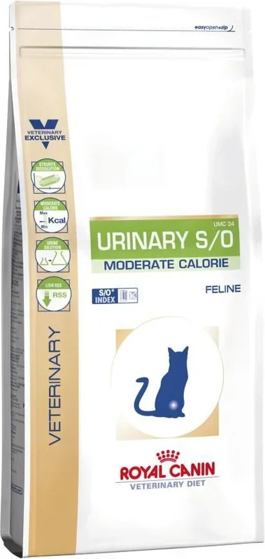 Royal Canin Urinary S/O Moderate Calorie alimento seco para gatos 1,5 kg Adulto
