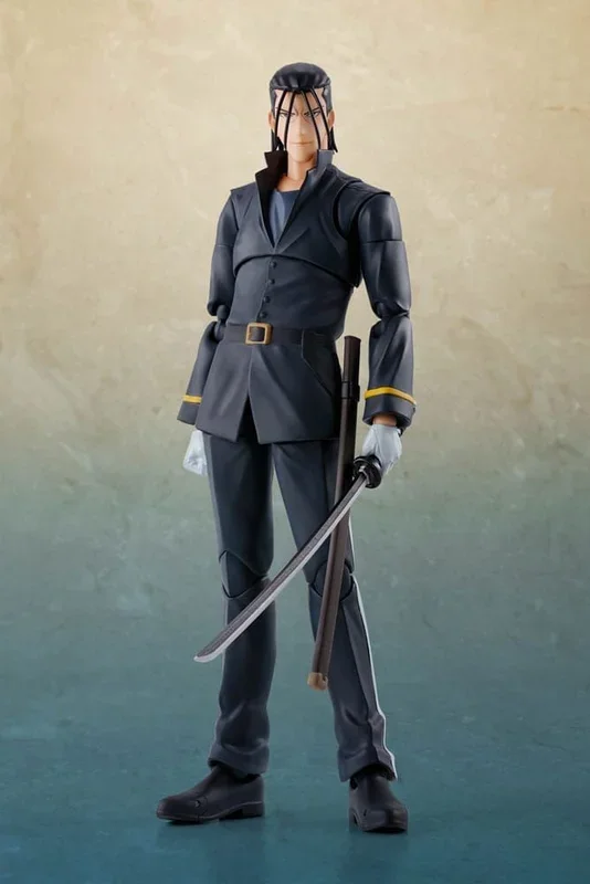 Rurouni kenshin: meiji swordsman romantic story figura s.h. figuarts hajime saito 17 cm