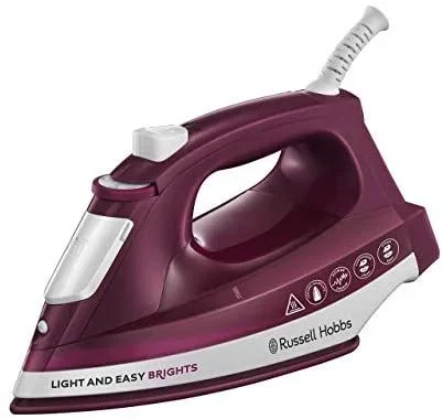 Russell Hobbs 24820-56 plancha Plancha a vapor 2400 W Violeta, Blanco