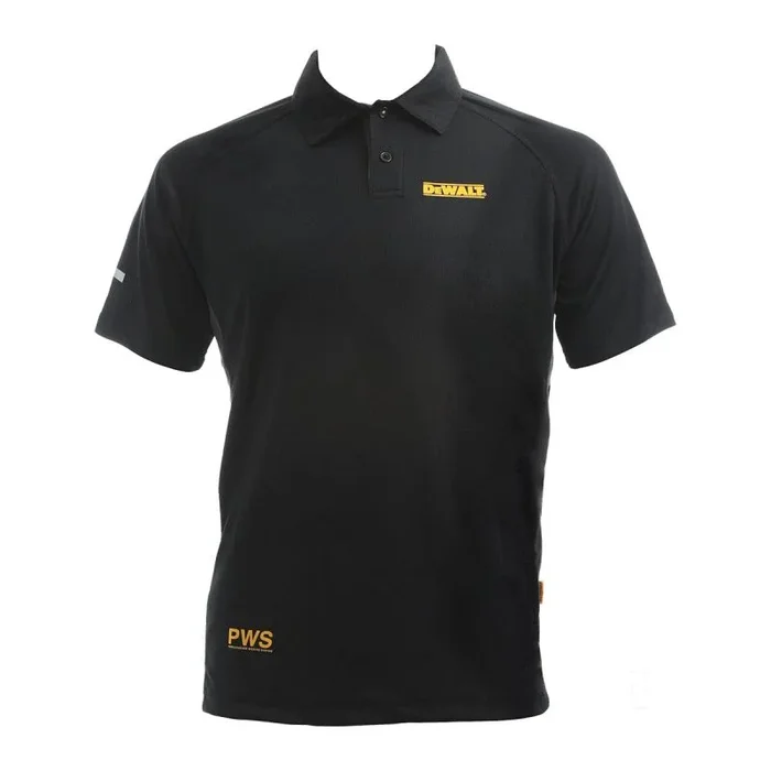 Rutland Camiseta Polo, Negro/Amarillo, Talla M