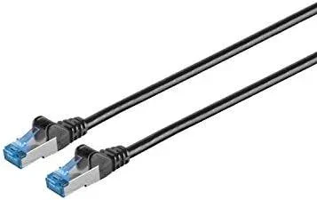 S-Conn 75713-S cable de red Negro 3 m Cat6a S/FTP (S-STP)