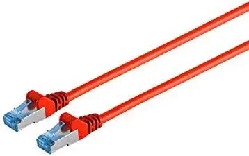 S-Conn 75715-R cable de red Rojo 5 m Cat6a S/FTP (S-STP)