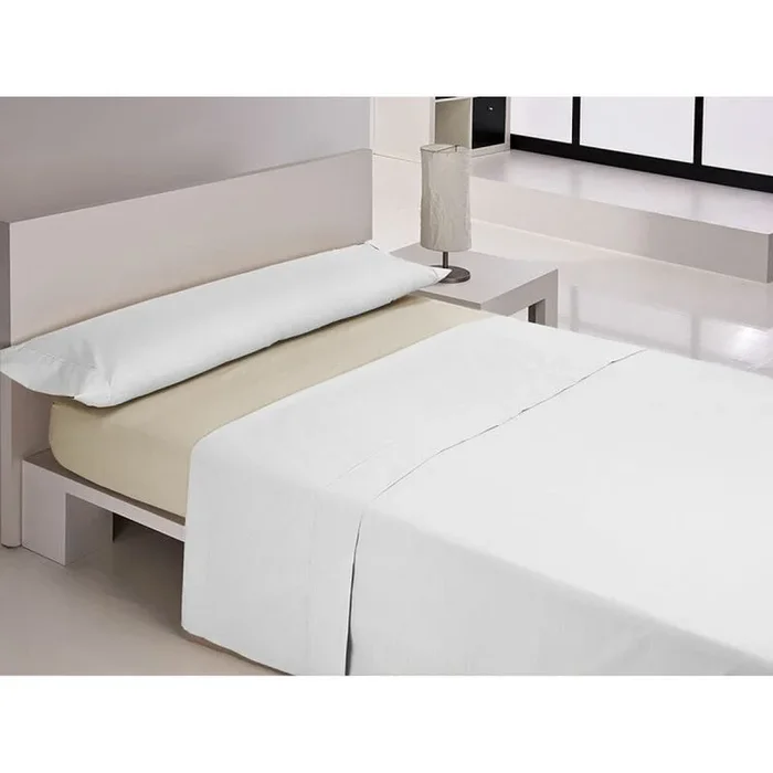Sábana bajera ajustable happy home mix colors beige cama de 150