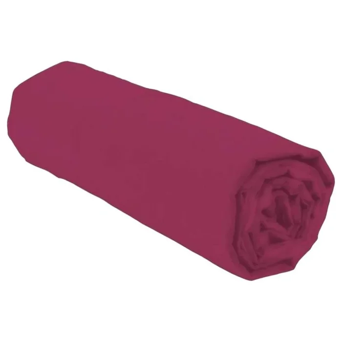 Sábana bajera ajustable lovely home lh71611 fucsia 160 x 200 + 30 cm
