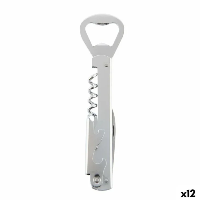 Sacacorchos koala basic metal 14,3 x 3,7 x 1 cm (12 unidades)