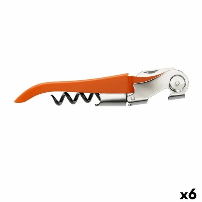 Sacacorchos koala bodega metal 12,4 x 14 x 23 cm naranja (6 unidades)