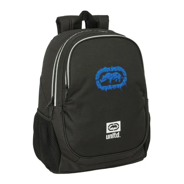 Safta ECKO UNLTD. WORLDWIDE – Mochila Escolar Infantil, Ideal para Niños de Diferentes Edades, Cómoda y Versátil, Calidad y Resistencia, 32x16x44 cm