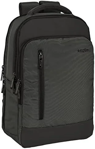 Safta, Mochila Portatil 15,6″+Tablet+Usb Business Grey 29X44X15Cm Unisex niños, Multicolor, Estándar
