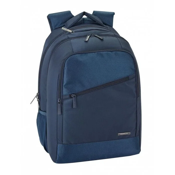 Safta Mochila Premium F.C. Barcelona Blue Premium Oficial Multi Bolsillos, 300x160x430mm