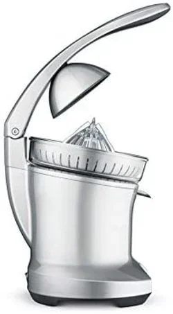 Sage Appliances The Citrus Press Prensa de Limones, 110 W, Carcasa de polímero Resistente, Cesta de Acero Inoxidable, Cono de plástico