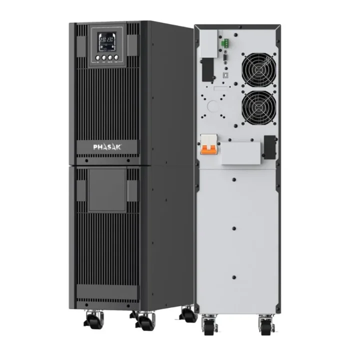 SAI Online Doble Conversión Phasak 6000 VA / 5400 W – Modelo PH8060 con formato torre/rack