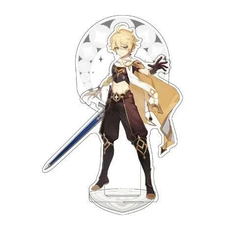SAKAMI – Genshin Impact – Aether – Figura de acrílico de la Serie Theme Character – 14 cm – Original y con Licencia