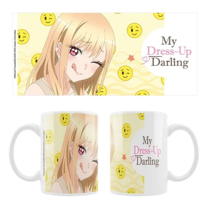 SAKAMI – My Dress-Up Darling – Marin – Cheeky Smile – Taza – 320 ml – Original & Licencia
