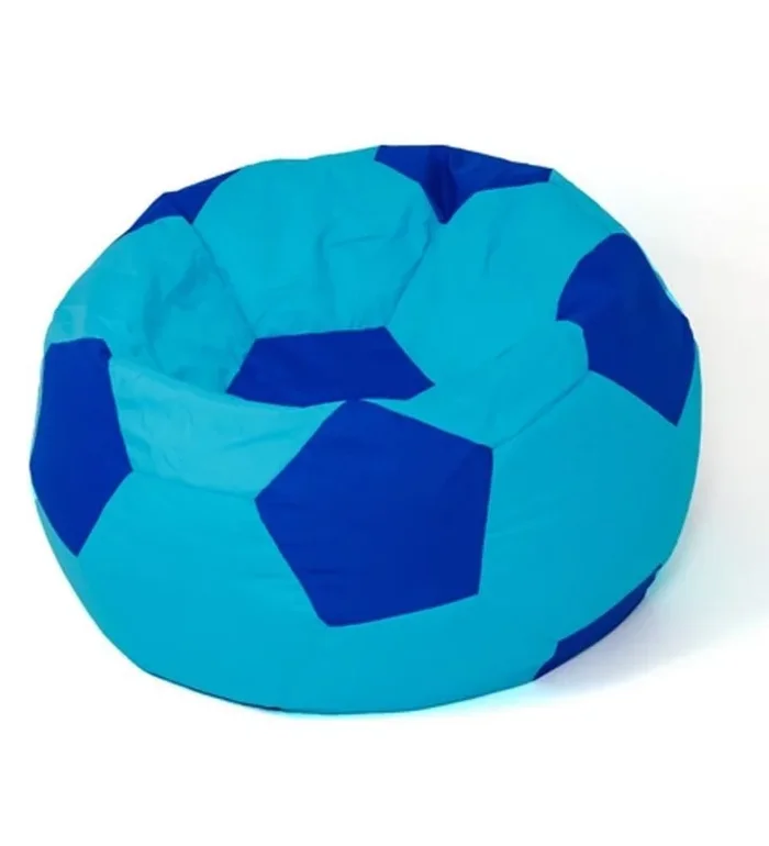 Sako bolso puf bola azul- aciano xl 120 cm