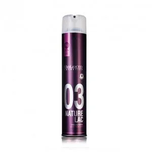 SALERM – Laca de Pelo Profesional – Pro Line Nature Hair Spray 03-650 ml – Fijación Fuerte y Natural – Efecto Anti Humedad – para Cuero Cabelludo Sensible – Secado Rápido – Larga Duración