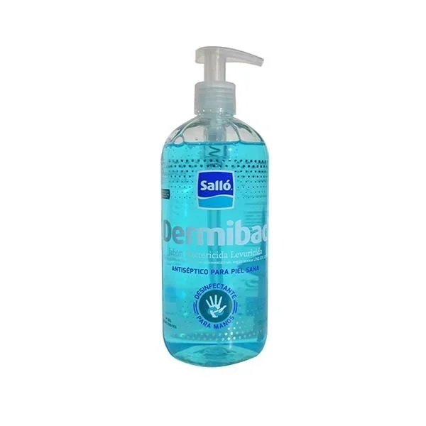 Sallo jabon de manos desinfectante dermibac – 500 ml