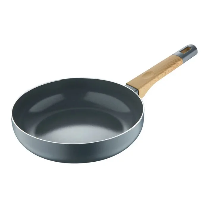 San ignacio Sartén de aluminio prensado de 28 cm, color gris tierra SG