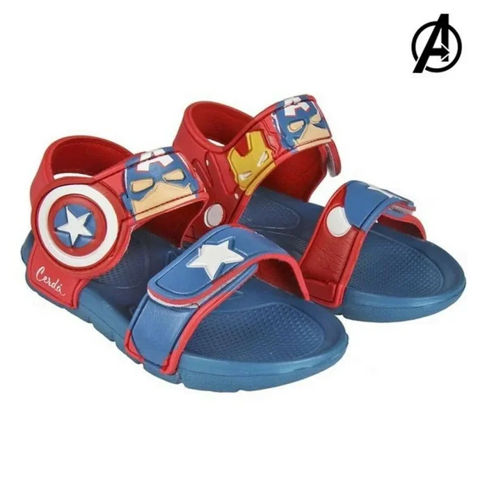Sandalias de Playa The Avengers 148321 Rojo 24-25
