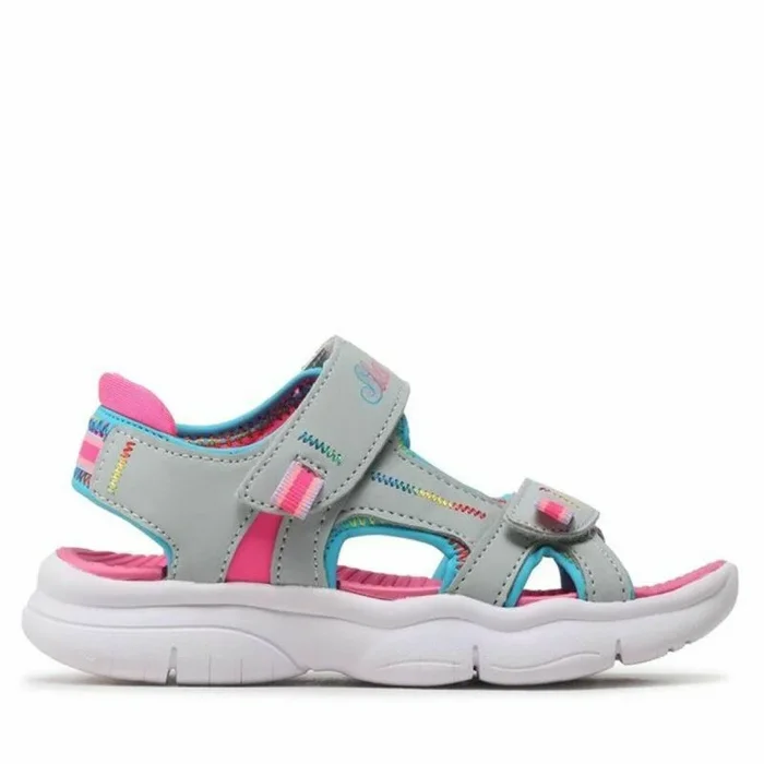 Sandalias Infantiles Skechers Flex Splash Gris 33