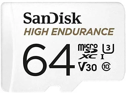 SanDisk High Endurance 64 GB MicroSDXC UHS-I Clase 10