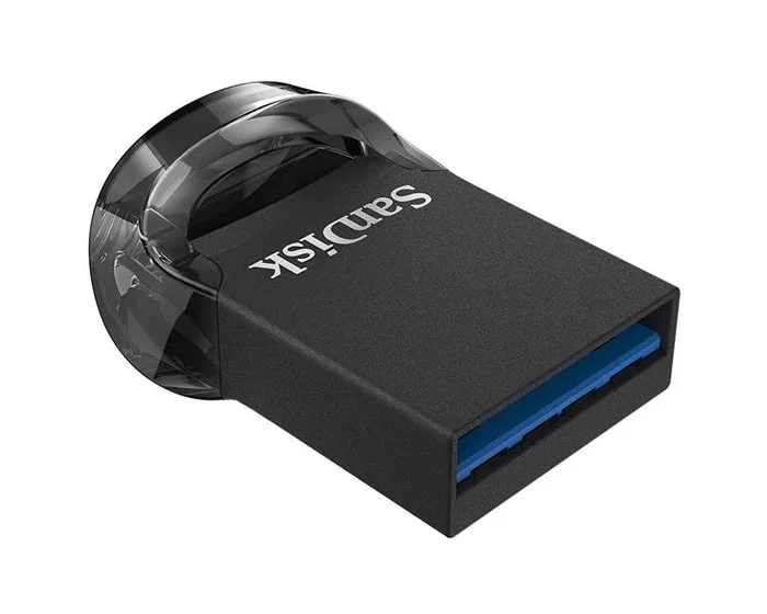 SanDisk Ultra Fit unidad flash USB 128 GB USB tipo A 3.2 Gen 1 (3.1 Gen 1) Negro