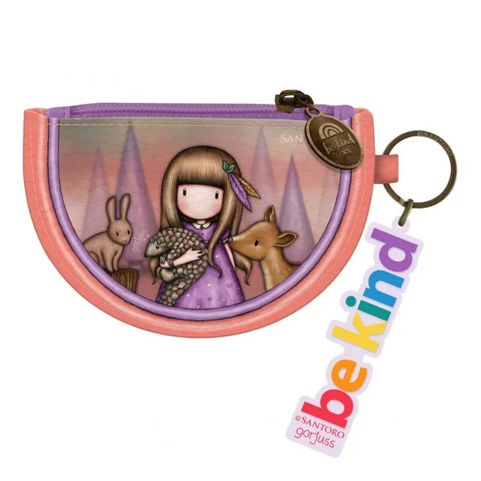 Santoro Gorjuss – Llavero con cremallera – Be Kind To All Creatures, multicolor, One Sizze