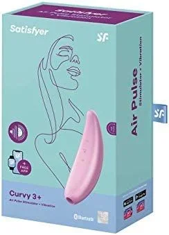 Satisfyer Curvy 3 Connect App Con App, Rosa