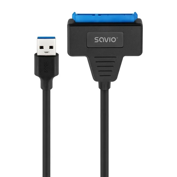 Savio Adaptador USB a SATA para Disco Duro AK-68 25 cm