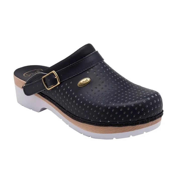 Scholl Clog Supercomfort, Zapatos Profesionales, Unisex adulto, Azul, 38 EU