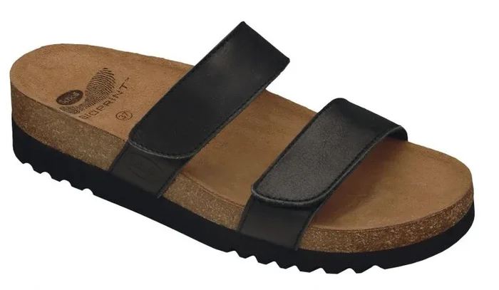 Scholl Lusaka 2.0 – Chanclas de verano para mujer, color negro, talla 41, Negro , 41 EU