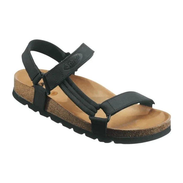 Scholl Sandalias planas Negro EU 39