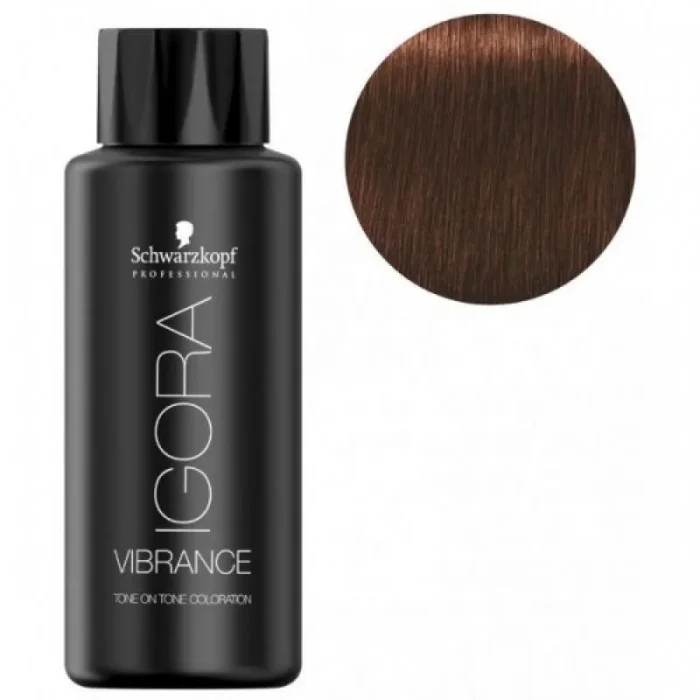 Schwarzkopf Igora Vibrance 5-0 Light Brown Natural coloración del cabello Marrón 60 ml