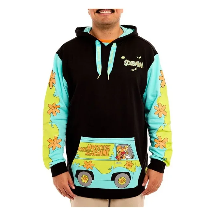 Scooby-doo by loungefly chaqueta con capucha unisex mystery machine talla xl