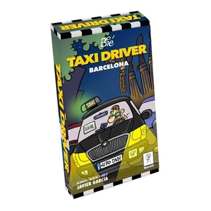 SD GAMES – Taxi Driver – Juego de Cartas – Entretenimiento de Papel – Formato 10,5X19,5X0,3cm