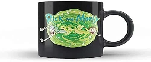 SD toys Taza Logo Rick and Morty, 50 W, 5.3 tons, Cerámica, No Color