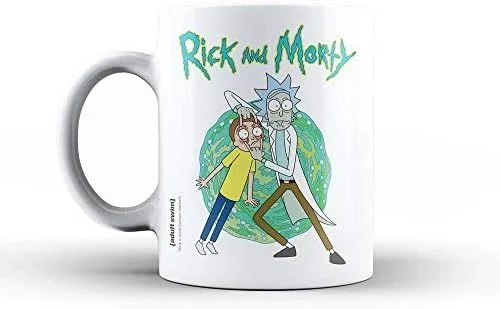 SD toys Taza Open Your Eyes Rick and Morty, 50 W, 5.3 tons, Cerámica, No Color